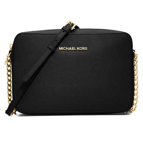 michael kors black nylon crossbody bag|Michael Kors black crossbody purse.